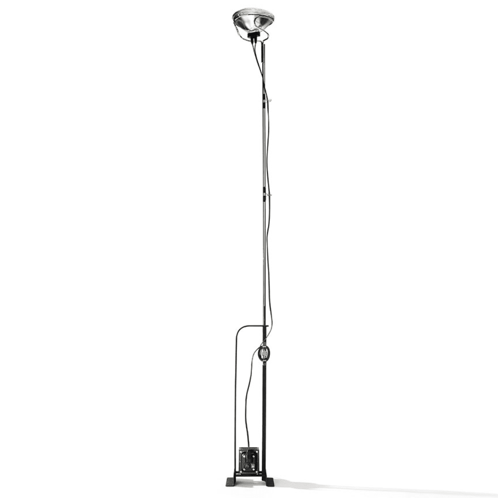 Toio Led Floor Lamp Floor Lamps Flos Black