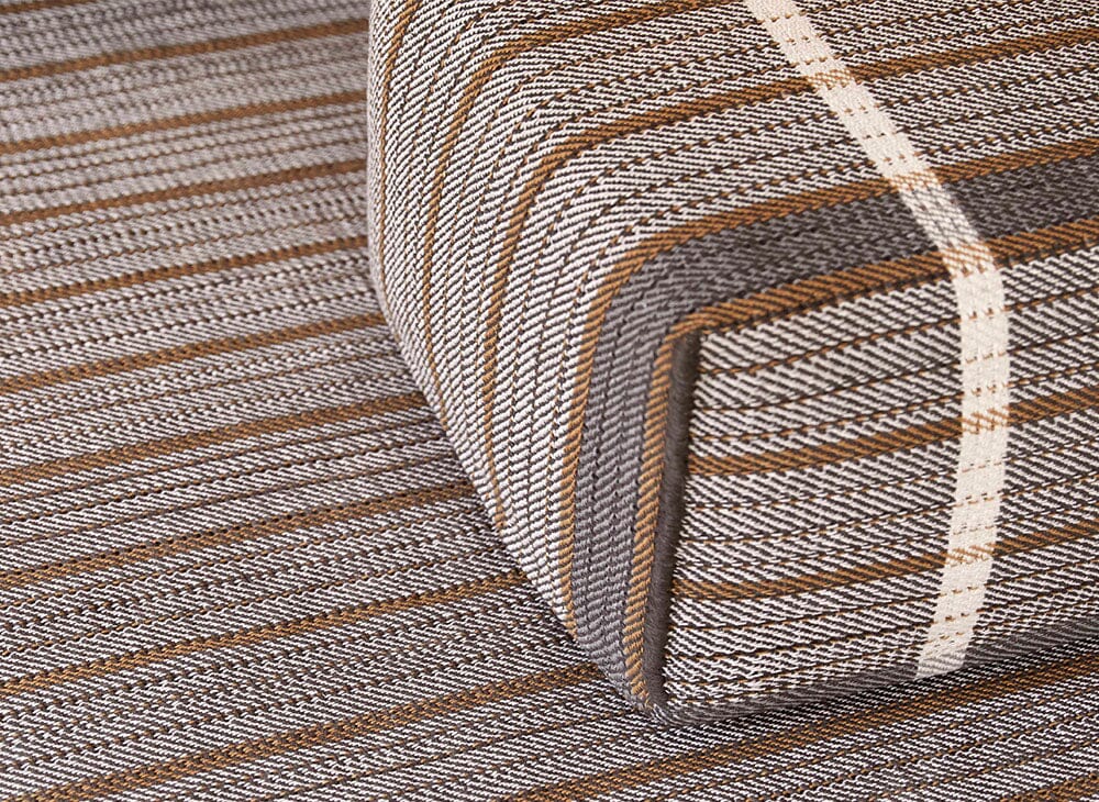 Reversible Pouf Rug Gan