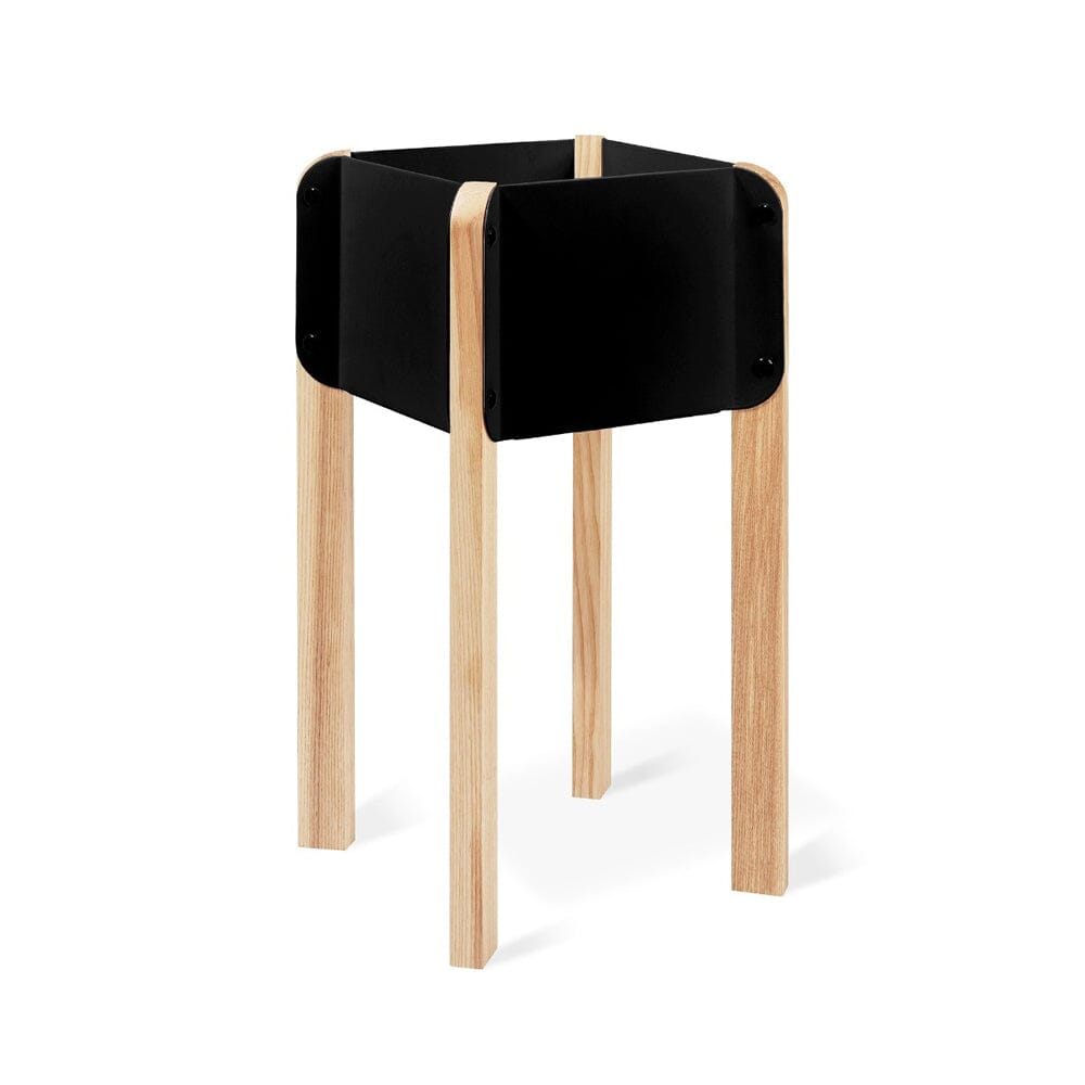 Atrium Planter Accessories Gus Modern High Black