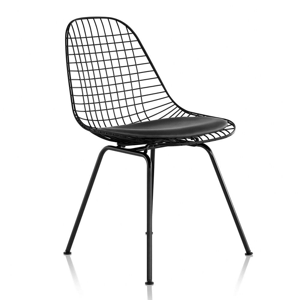 Eames Wire Chair With 4 Leg Base Side/Dining herman miller