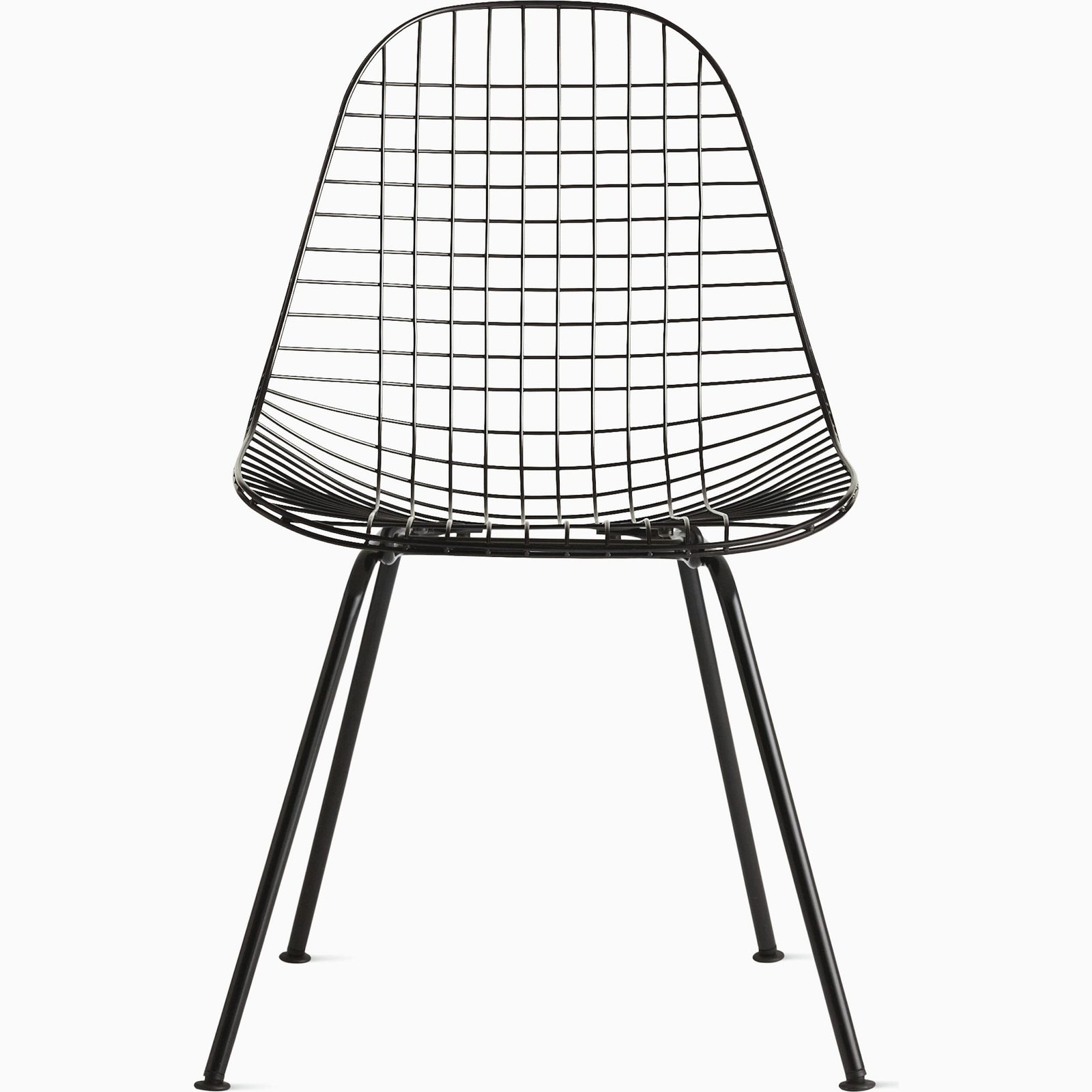 Eames Wire Chair With 4 Leg Base Side/Dining herman miller