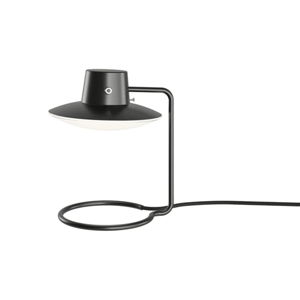 AJ Oxford Table Lamp Table Lamps Louis Poulsen Metal Black / Opal Glass Small