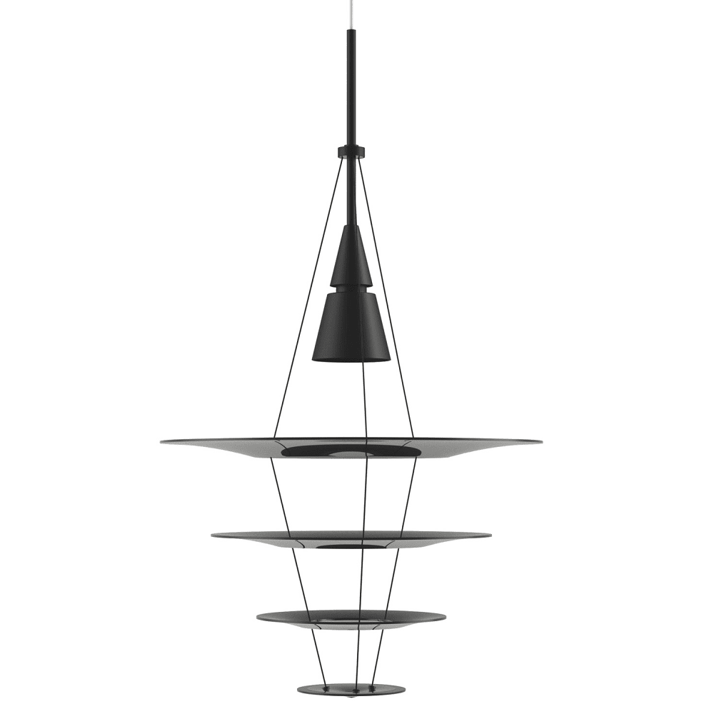 Enigma 425 Pendant wall / ceiling lamps Louis Poulsen Black