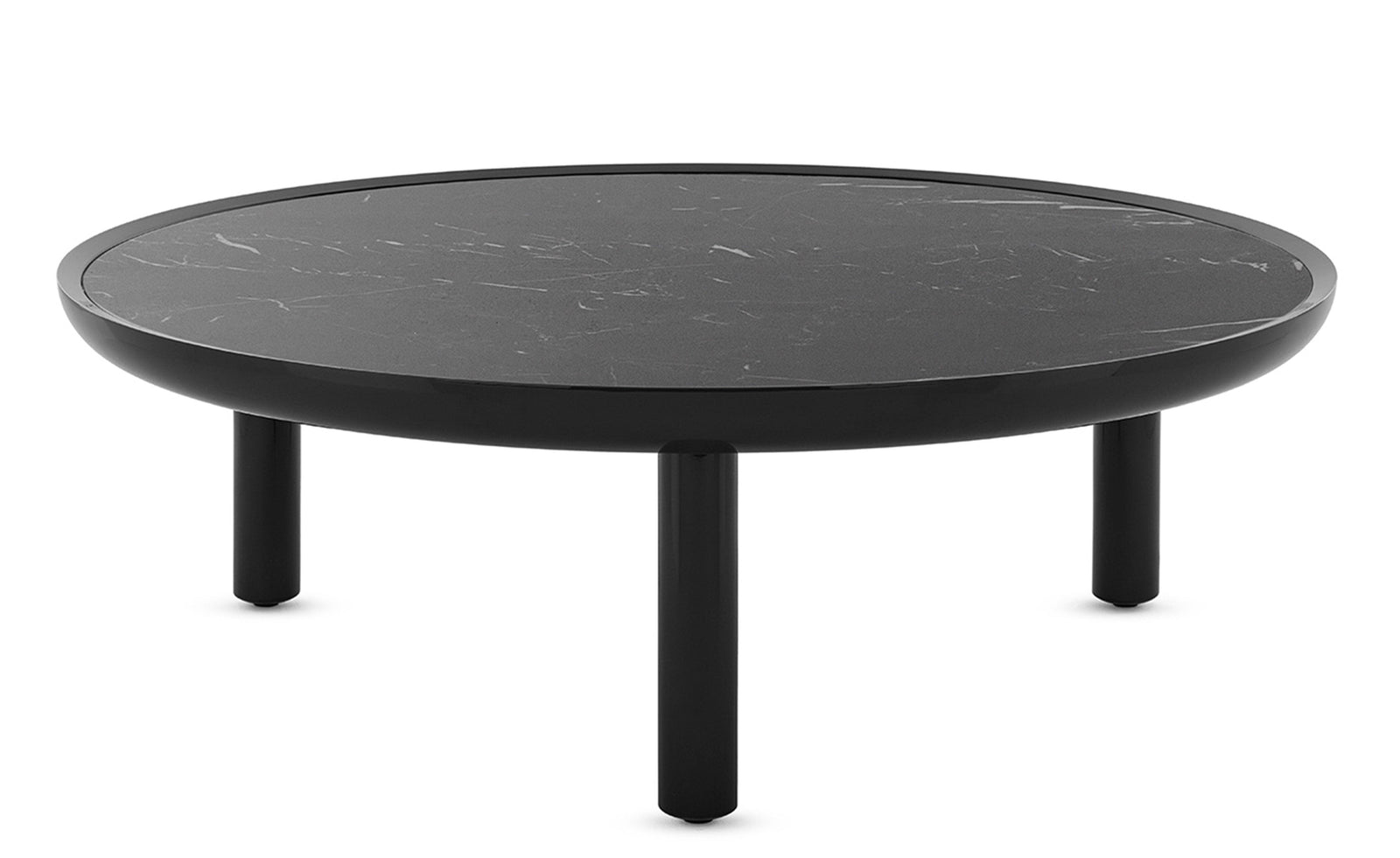 K-Top Coffee Table Coffee table Kartell Black Marquina/Black