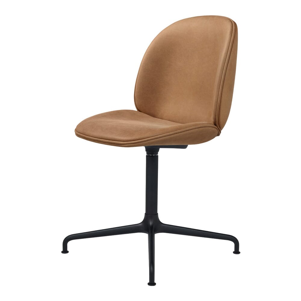 Beetle Meeting Chair 4-Star Swivel Base - Fully Upholstered Chairs Gubi