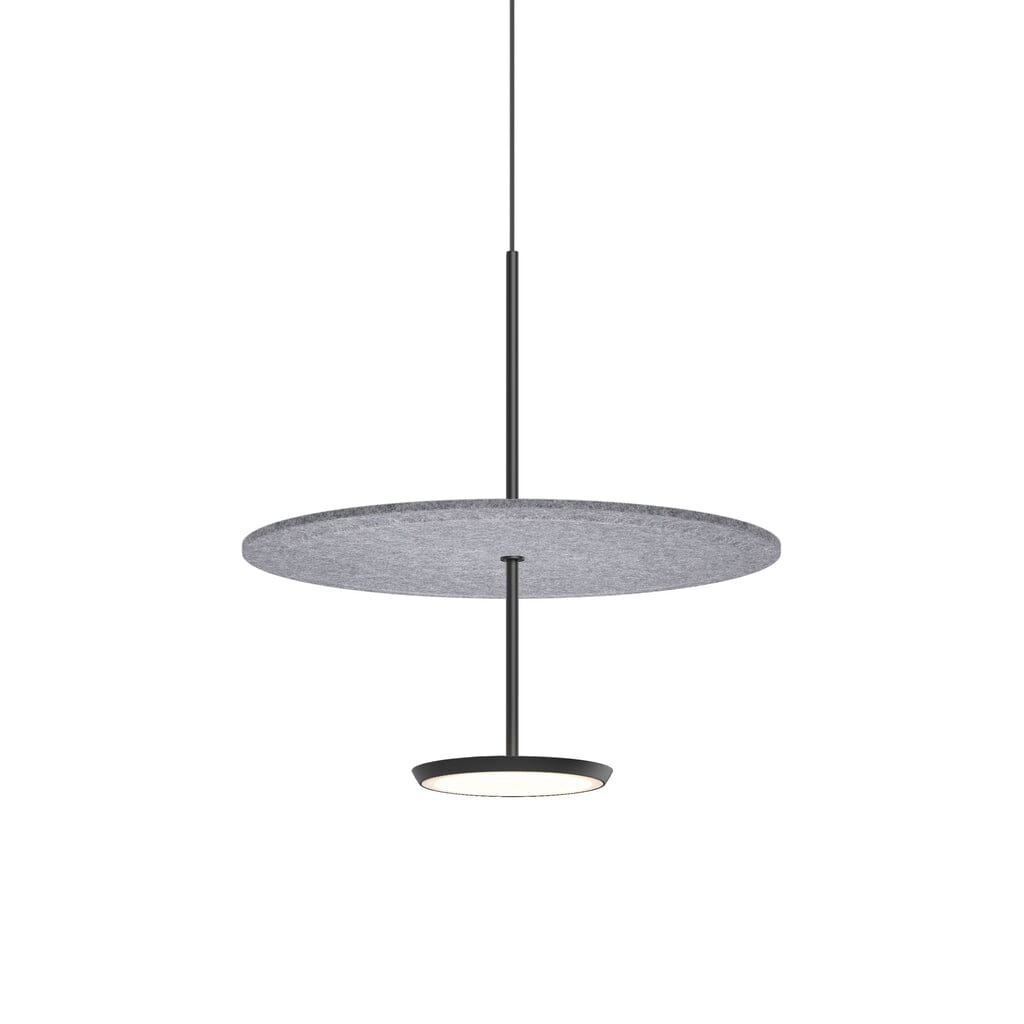Sky Sound Pendant Light Pendant Lights Pablo 18" - Matte Black + Stone Grey