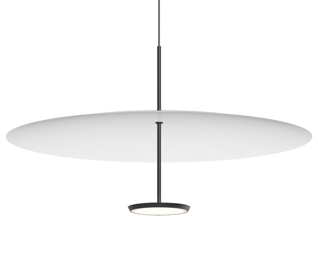Sky Dome Pendant Pendant Lights Pablo 32" - Matte Black + White