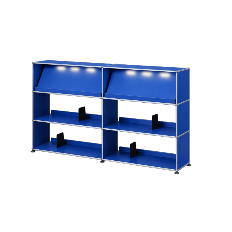 USM Vinyl Display Cabinet 3x2