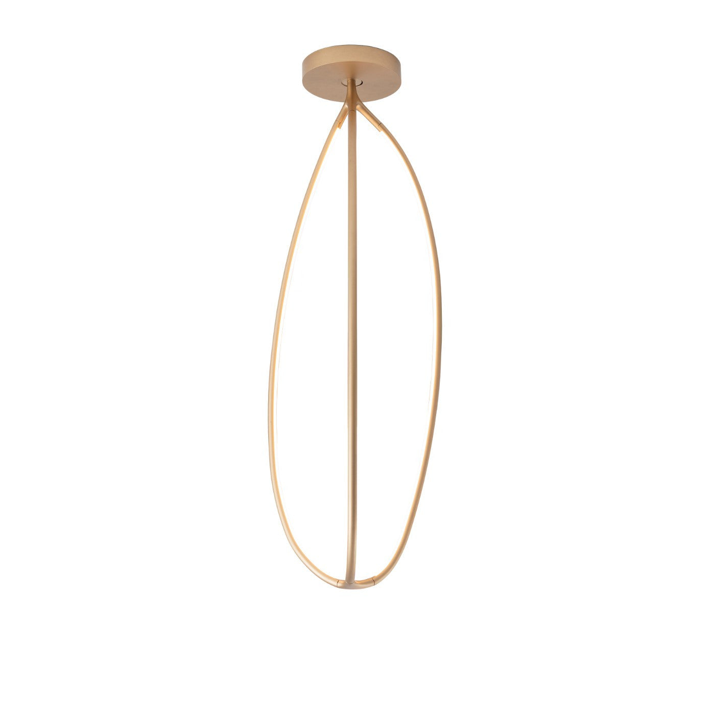 Arrival Pendant Pendant Lights Artemide Brass