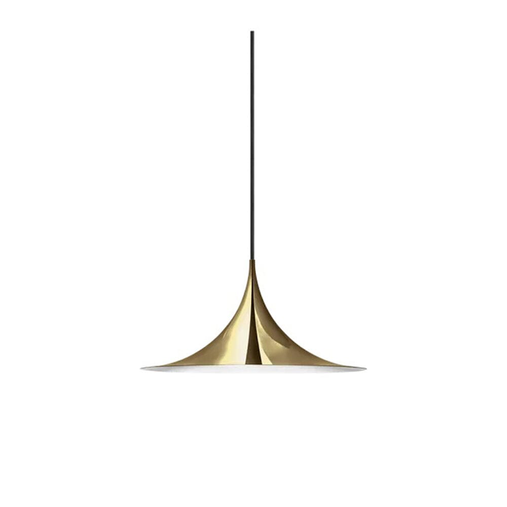Semi Pendant Lamp Pendant Lights Gubi Small Polished Brass