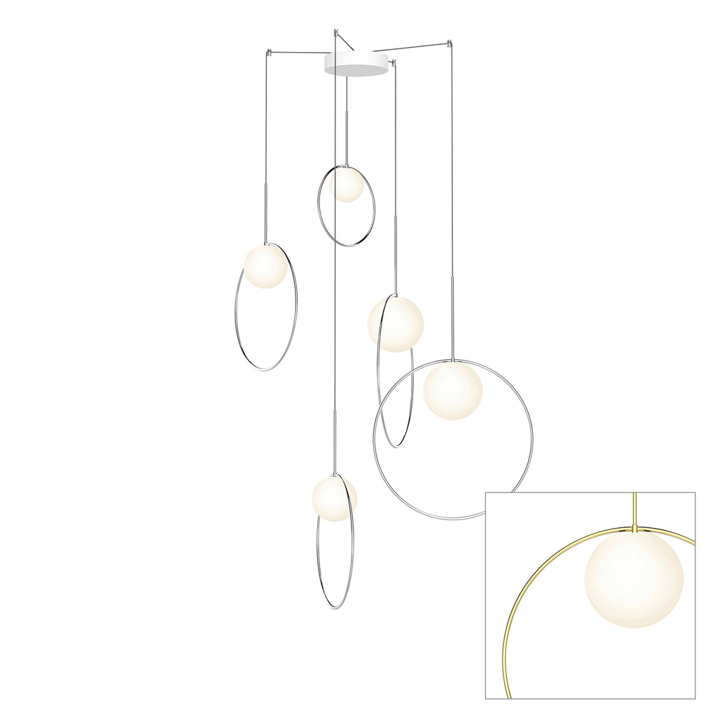 Bola Halo Multi-Light Pendant 5