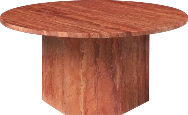 Epic Coffee Table Coffee table Gubi Burnt Red Small-23.6"