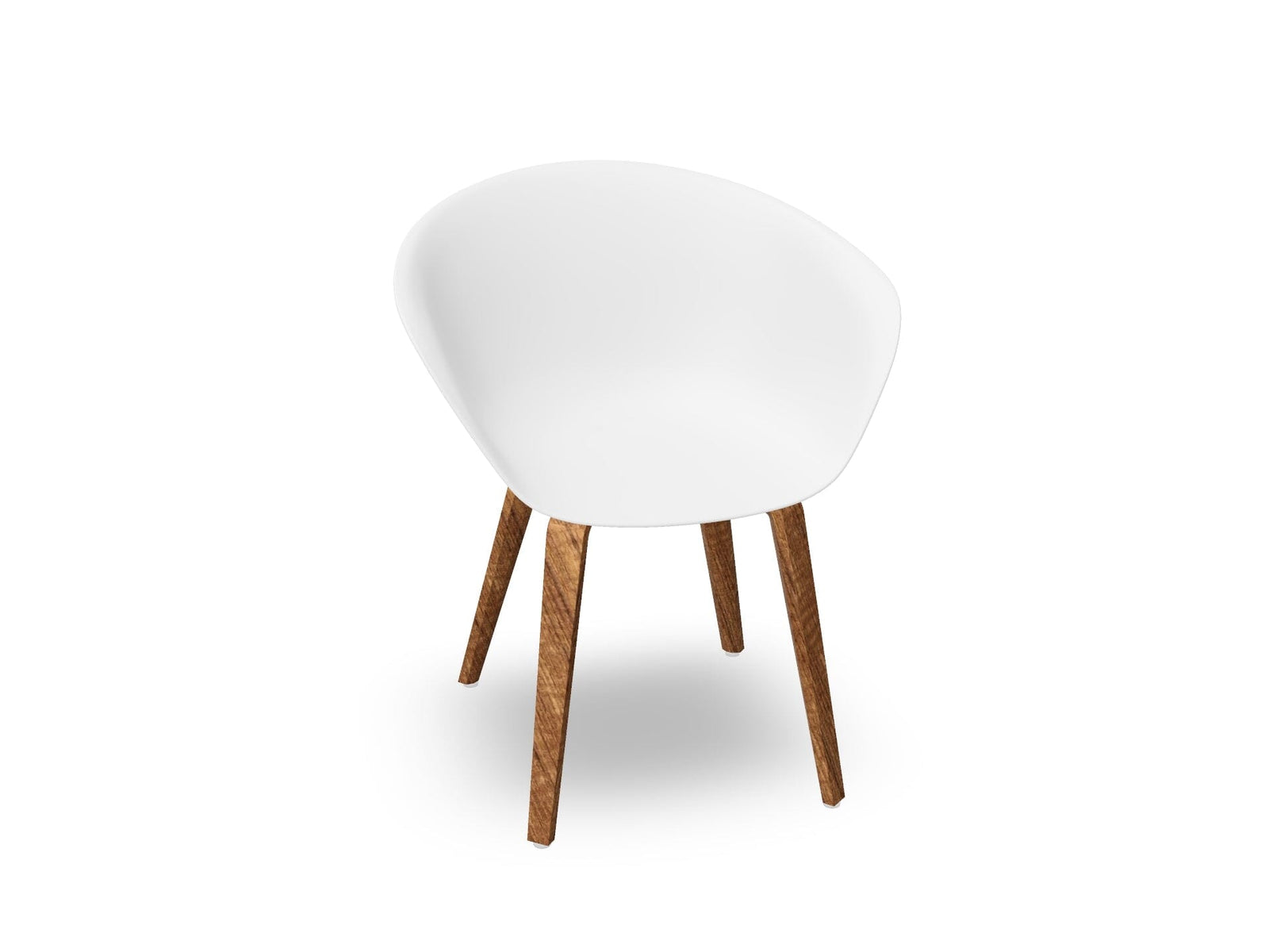 Duna 02 Polypropylene Chair With Wood Legs Chairs Arper