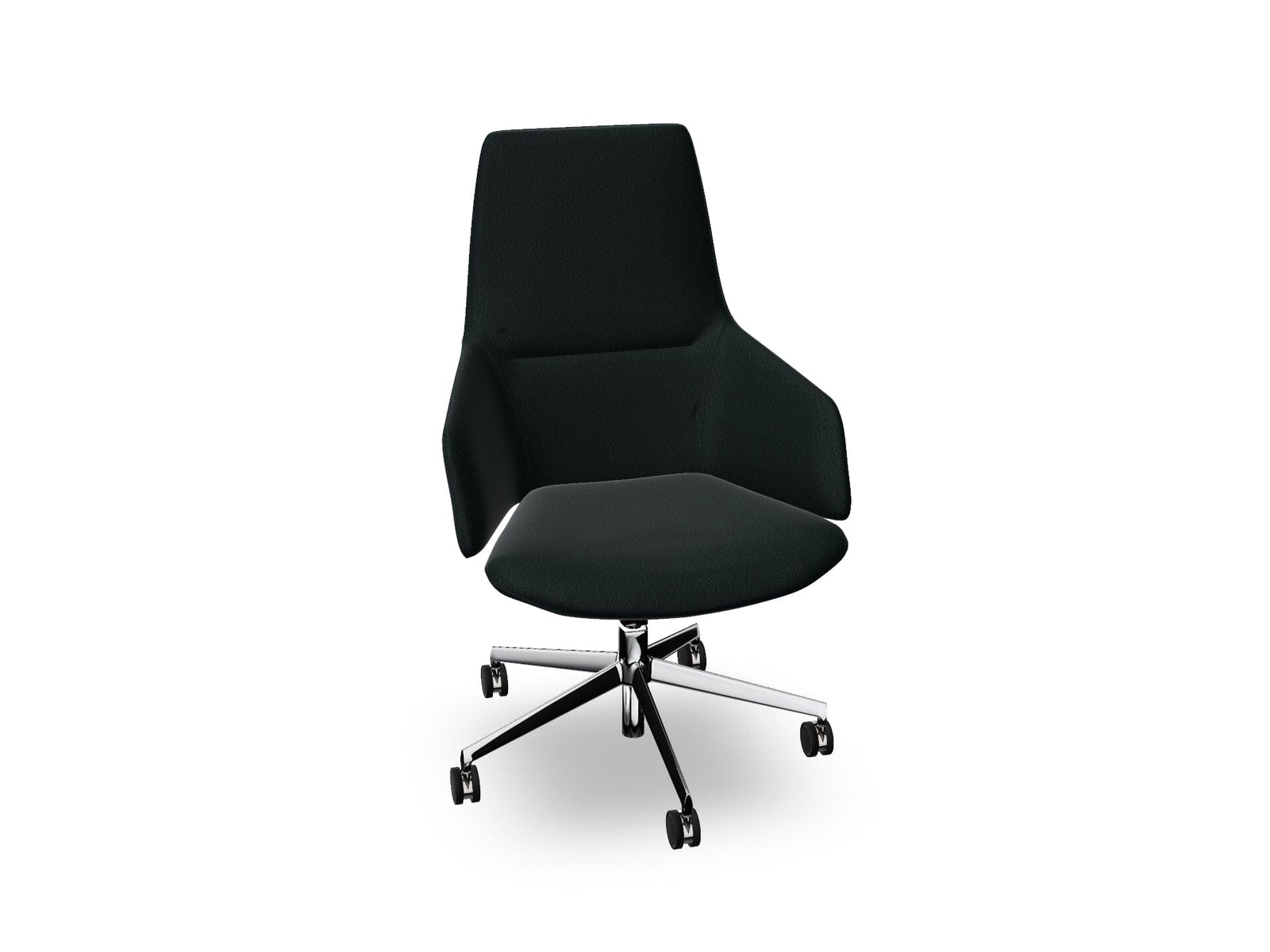 Aston Office Five Way Star Base Armchair Office Chair Arper
