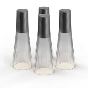 Candel Table Lamp - 4 Pack Table Lamps Pablo Smoke/Black 