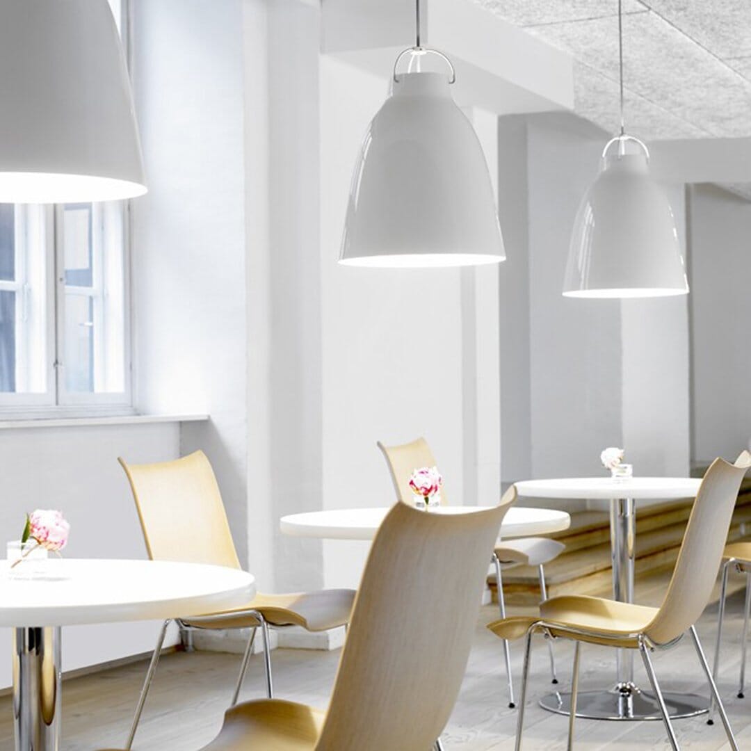 Caravaggio High Gloss Suspension Lamp hanging lamps Fritz Hansen