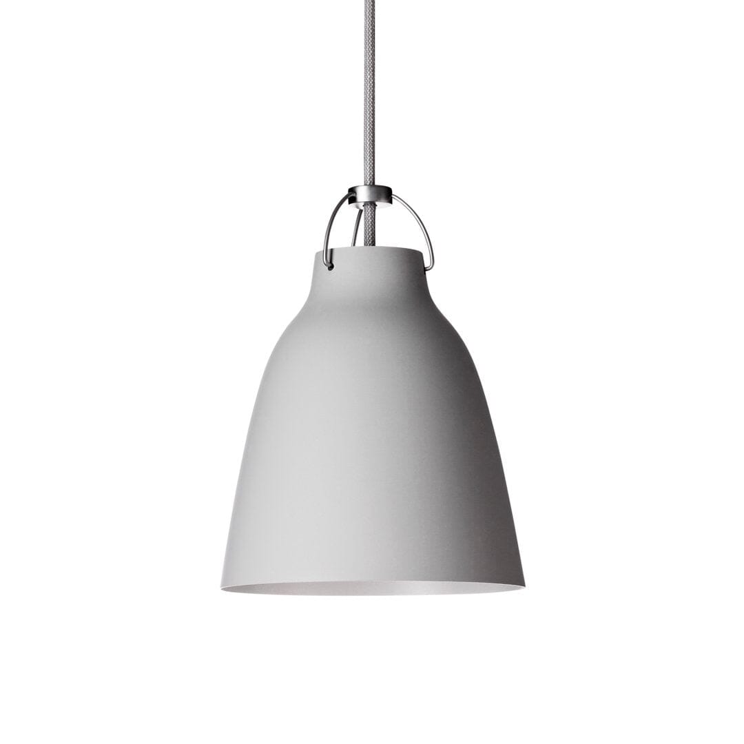Caravaggio Matte Suspension Lamp hanging lamps Fritz Hansen Small (P1) Grey45