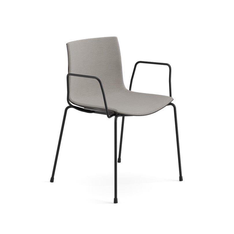 Catifa 46 Four Leg Polypropylene with Front-Face Upholstery Side/Dining Arper