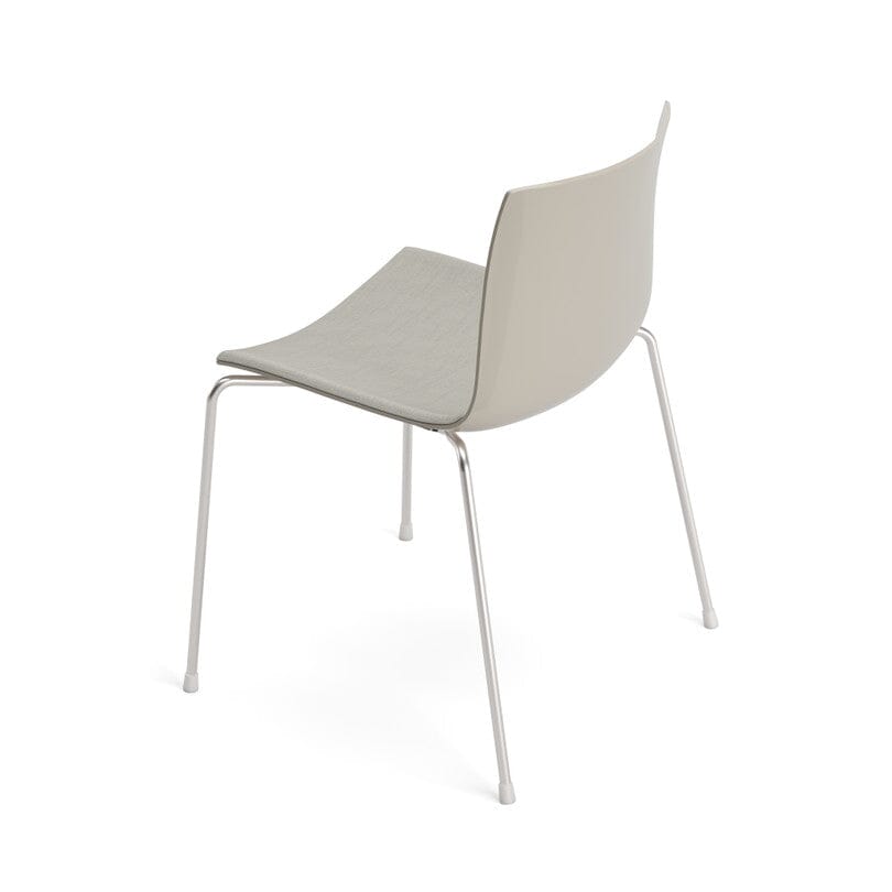 Catifa 46 Four Leg Polypropylene With Seat Upholstery Side/Dining Arper