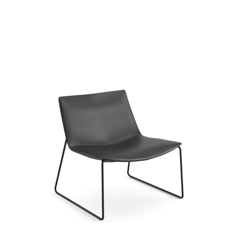 Catifa 60 Lounge Chair With Sled Base lounge chair Arper