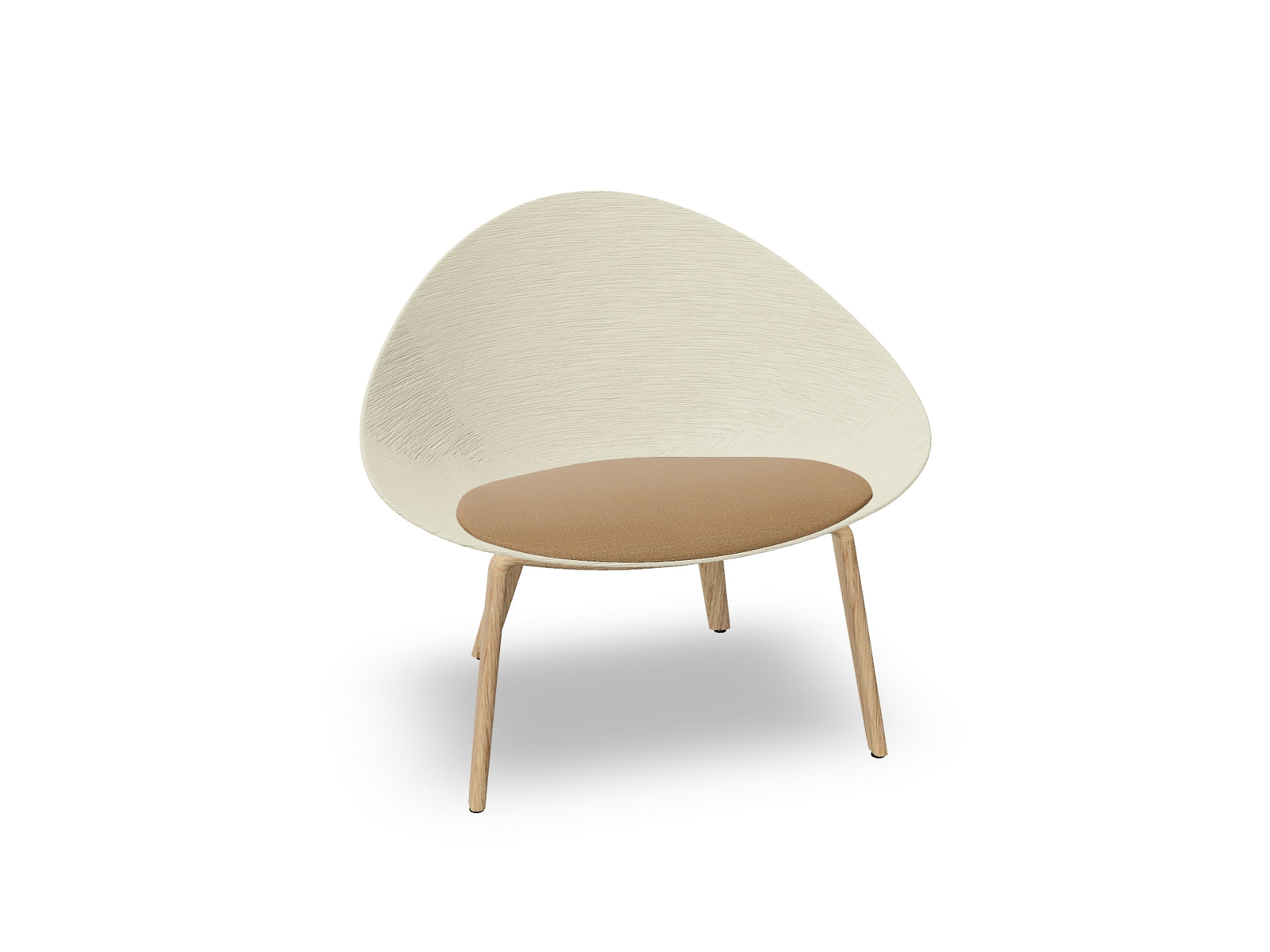 Adell 4 Leg Wood Lounge Chair