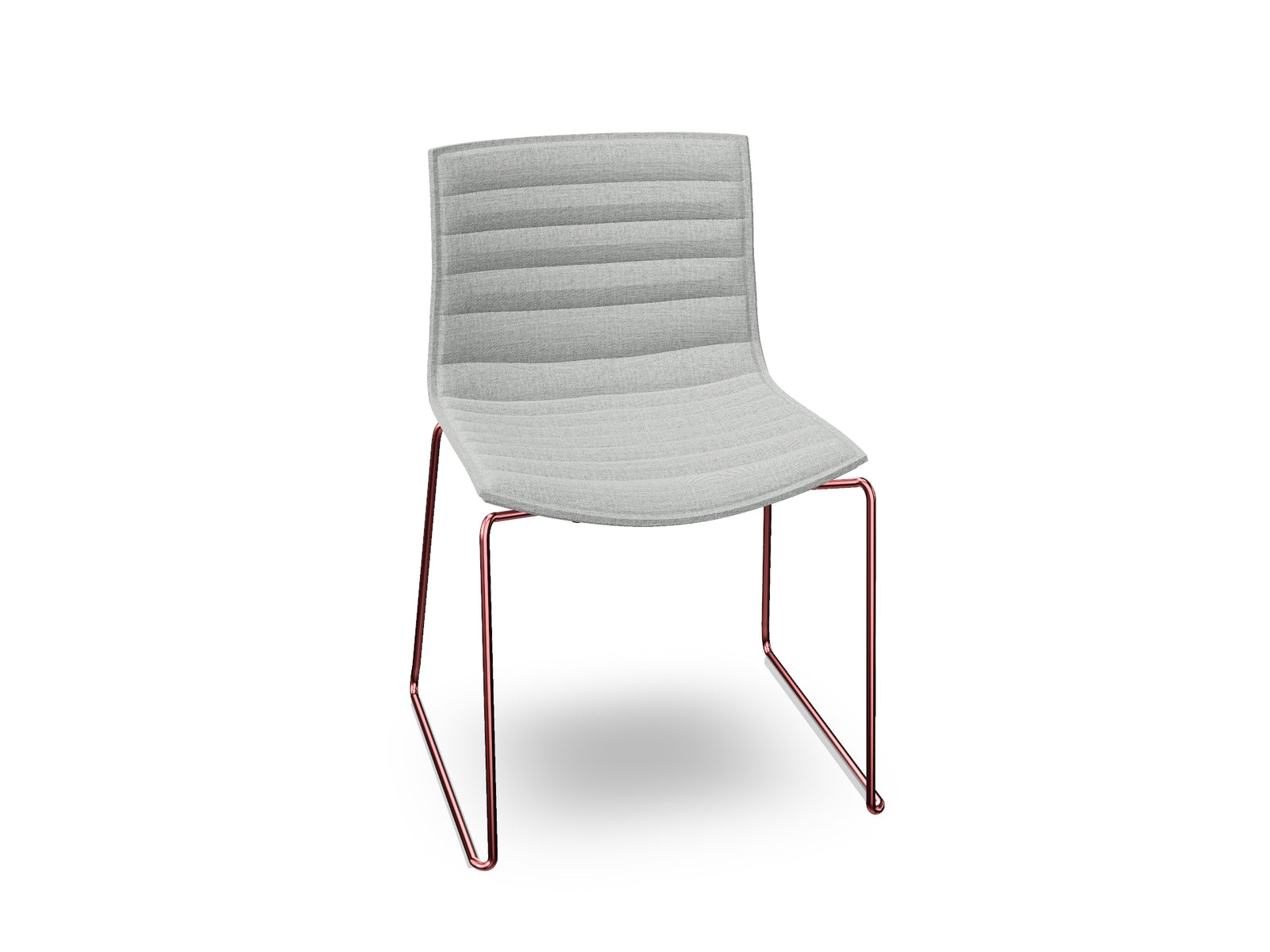 Catifa 46 Sled Base With Fully Upholstered