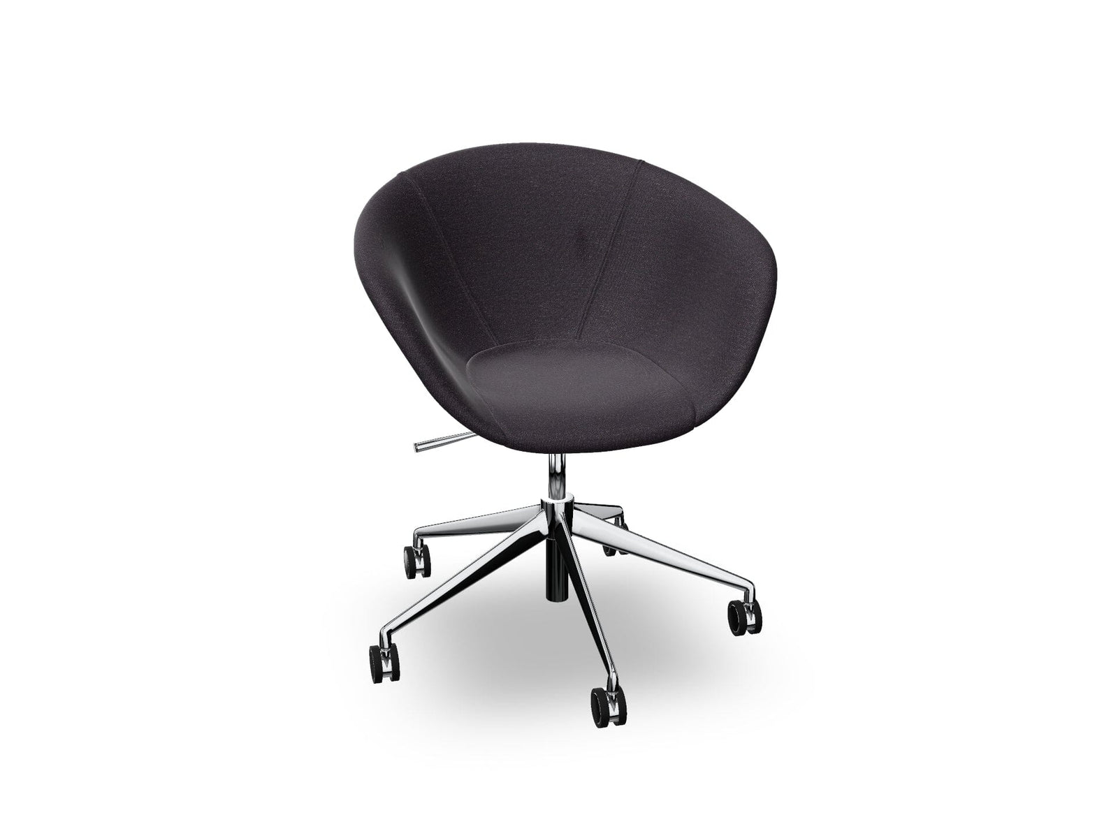 Duna 02 Five Star Base Chair With Front Upholstery Chairs Arper