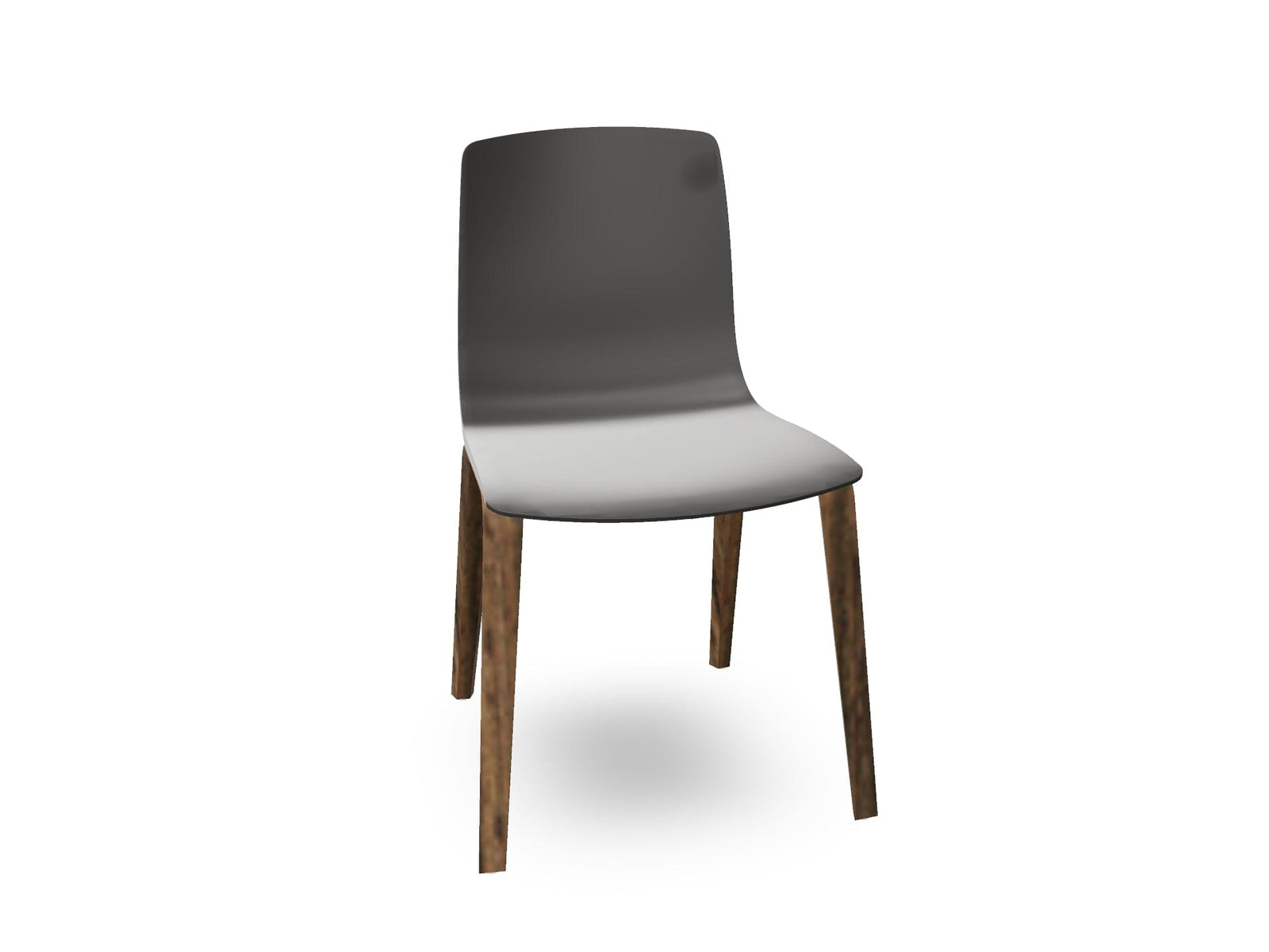 Aava 02-4 Wood Legs Polypropylene Chair Chairs Arper