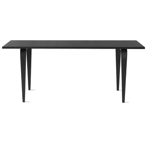 Cherner Chair Rectangle Dining Tables Dining Tables Cherner Chair 80" x 34" Classic Ebony (Ebonized Walnut) 