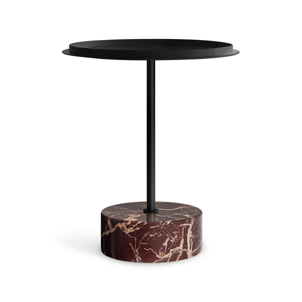 Chit Chat Side Table Side Tables BluDot Black Cherry Marble