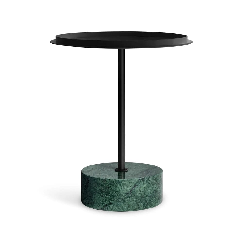 Chit Chat Side Table Side Tables BluDot Black Green Marble
