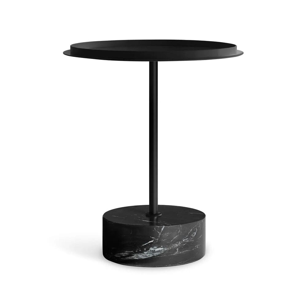 Chit Chat Side Table Side Tables BluDot Black Black Marble