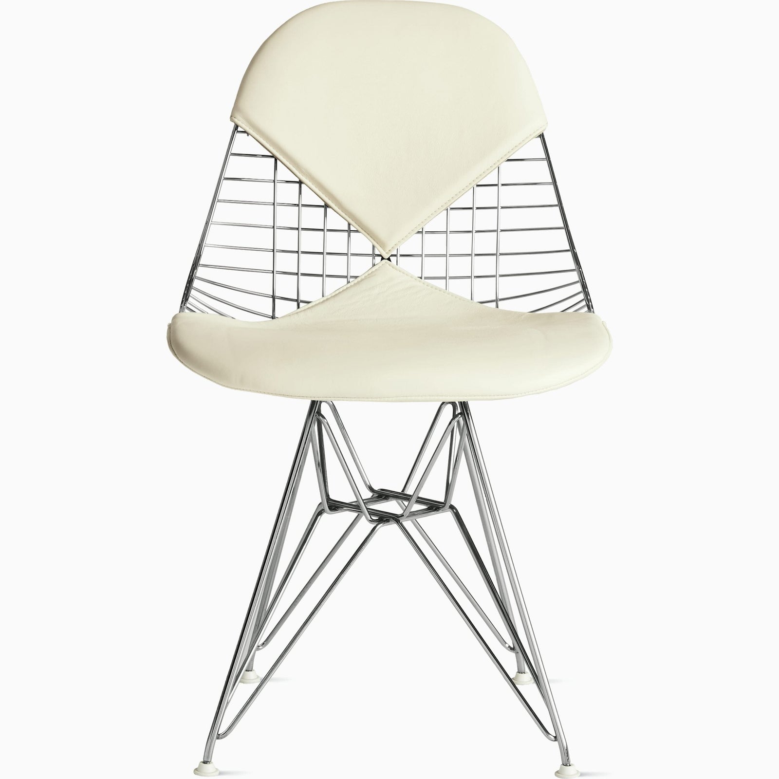 Eames Wire Chair with Bikini Pad Side/Dining herman miller