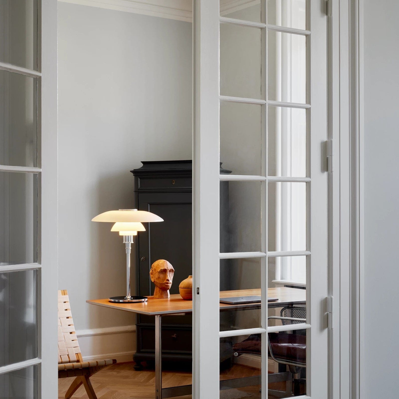 Louis Poulsen PH 4.5/3.5 Glass Table Lamp Table Lamps Louis Poulsen