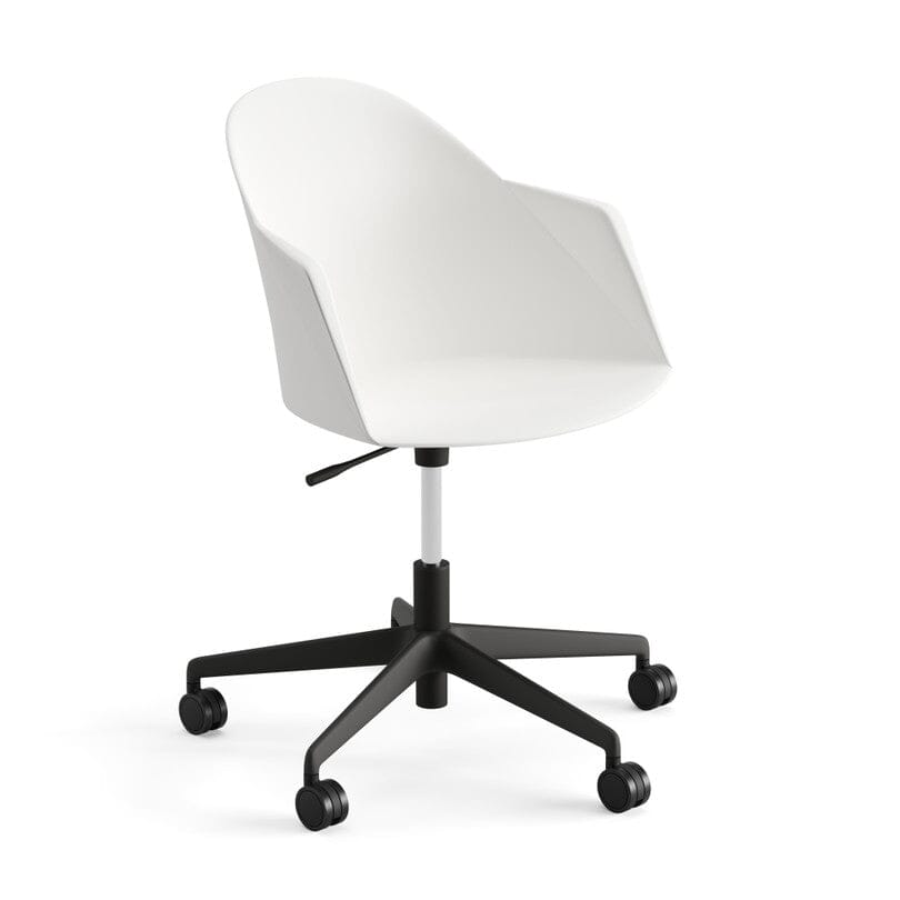 Cila Go Armchair 5 Ways Swivel with Castors Armchair Arper