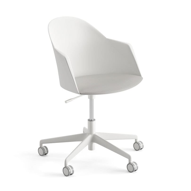 Cila Go Armchair 5 Ways Swivel with Castors Armchair Arper