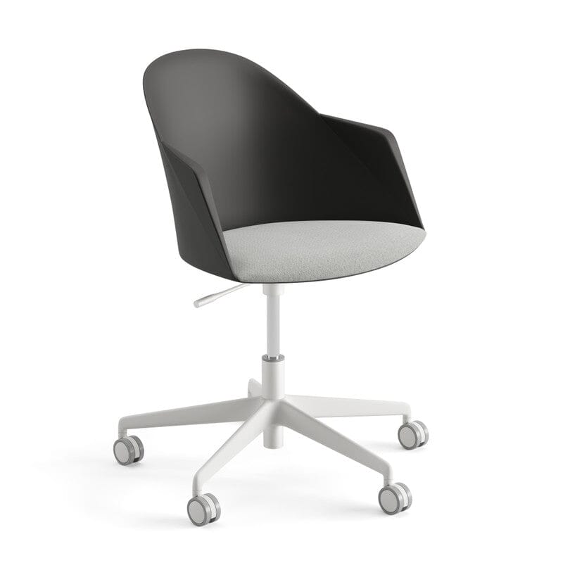 Cila Go Armchair 5 Ways Swivel with Castors Armchair Arper