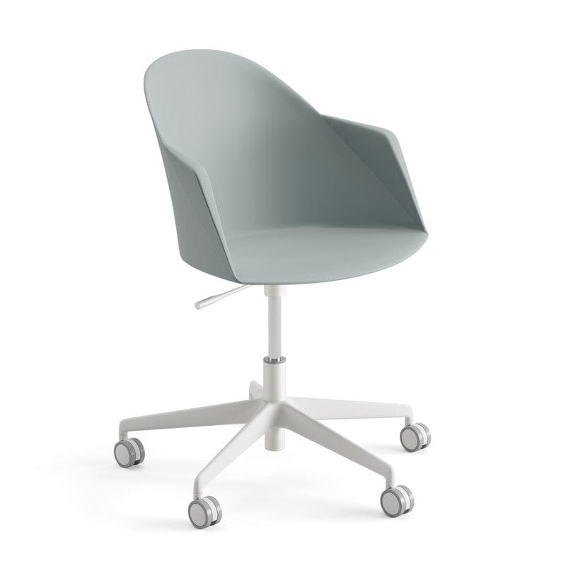 Cila Go Armchair 5 Ways Swivel with Castors Armchair Arper
