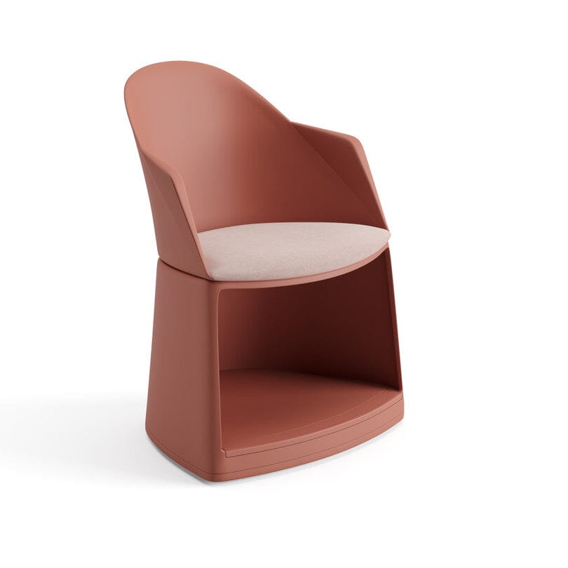 Cila Go Armchair With Storage Base Armchair arper