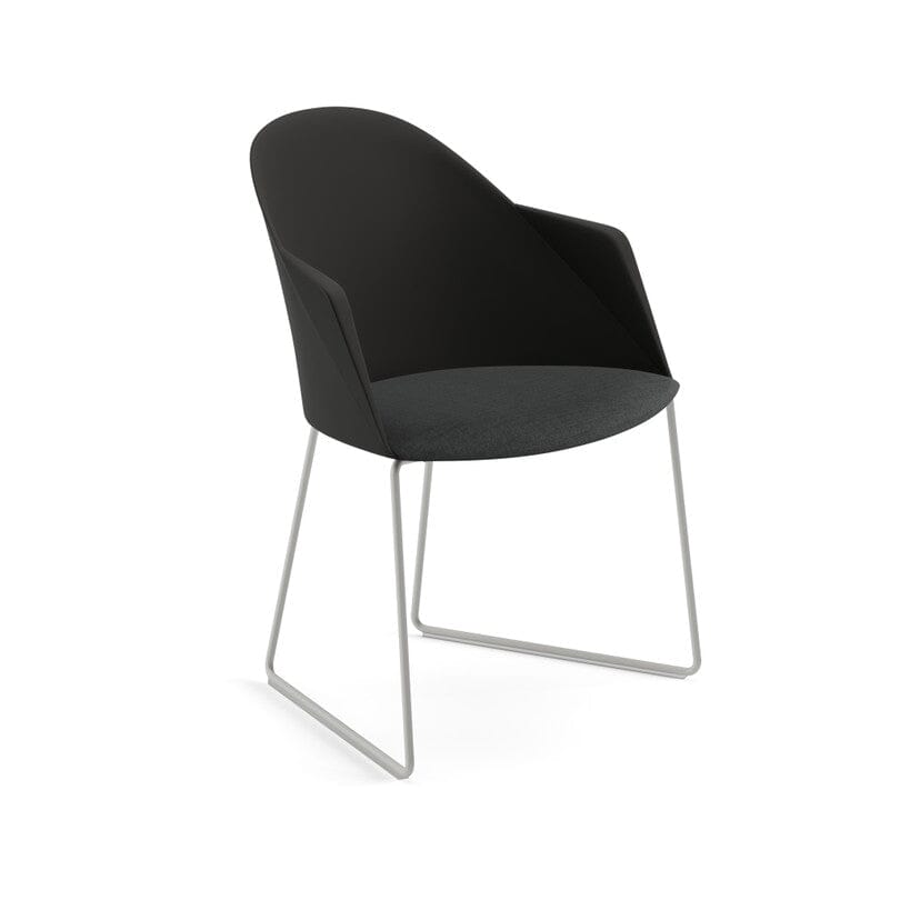 Cila Polypropylene Armchair With Sled Base Chairs Arper