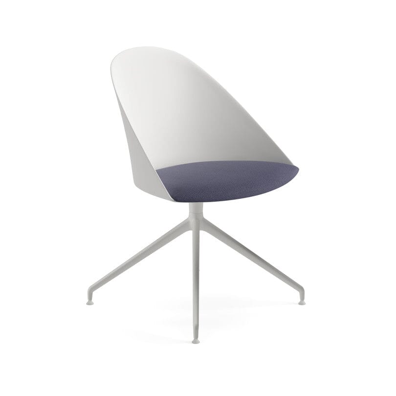 Cila Polypropylene Chair With Swivel Trestle Base Chairs Arper