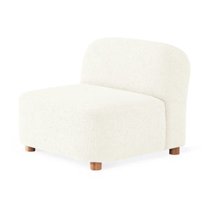 Circuit Modular Armless Chair lounge chair Gus Modern Himalaya Cloud 