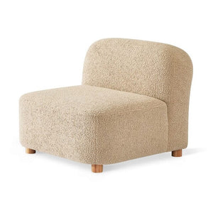 Circuit Modular Armless Chair lounge chair Gus Modern Himalaya Dune 