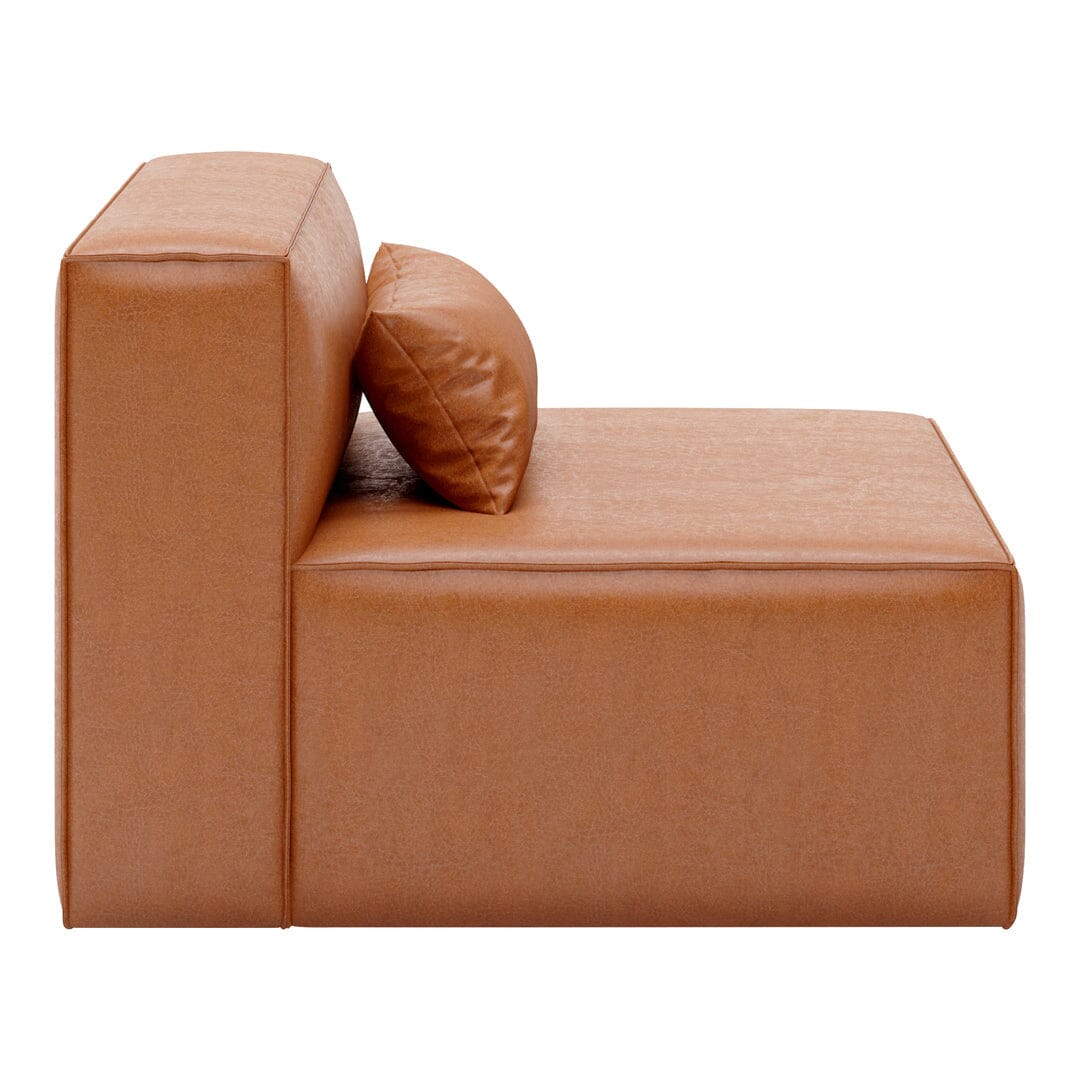 Mix Modular Armless Chair Armless Chair Gus Modern