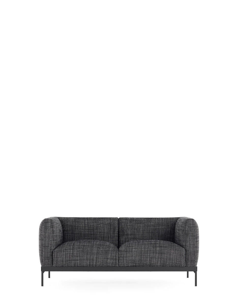 Asia Sofa 2 Seater Sofa Kartell Cotone Structure - Black