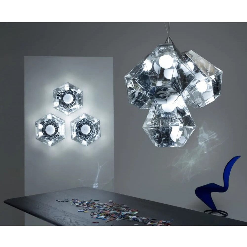 Cut Tall Suspension Lamp suspension lamps Tom Dixon