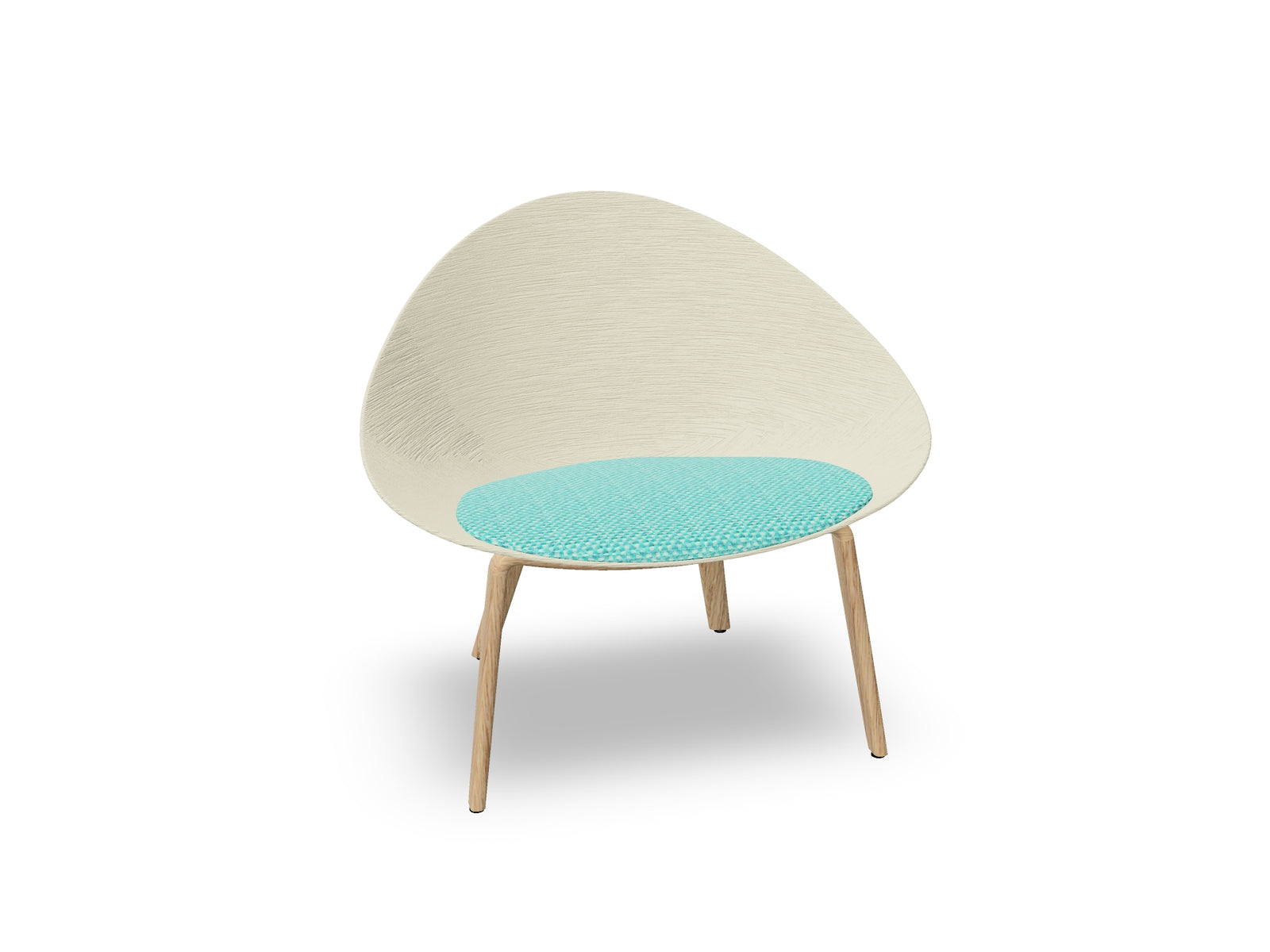 Adell 4 Leg Wood Lounge Chair