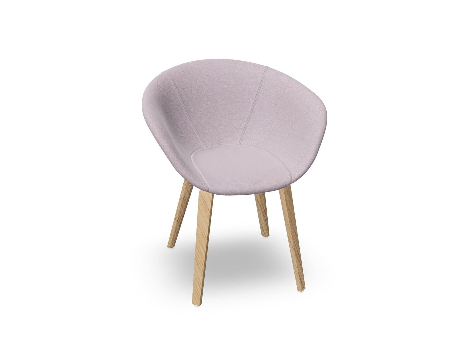 Duna 02 Wood Leg Chair With Full Upholstery Chairs Arper