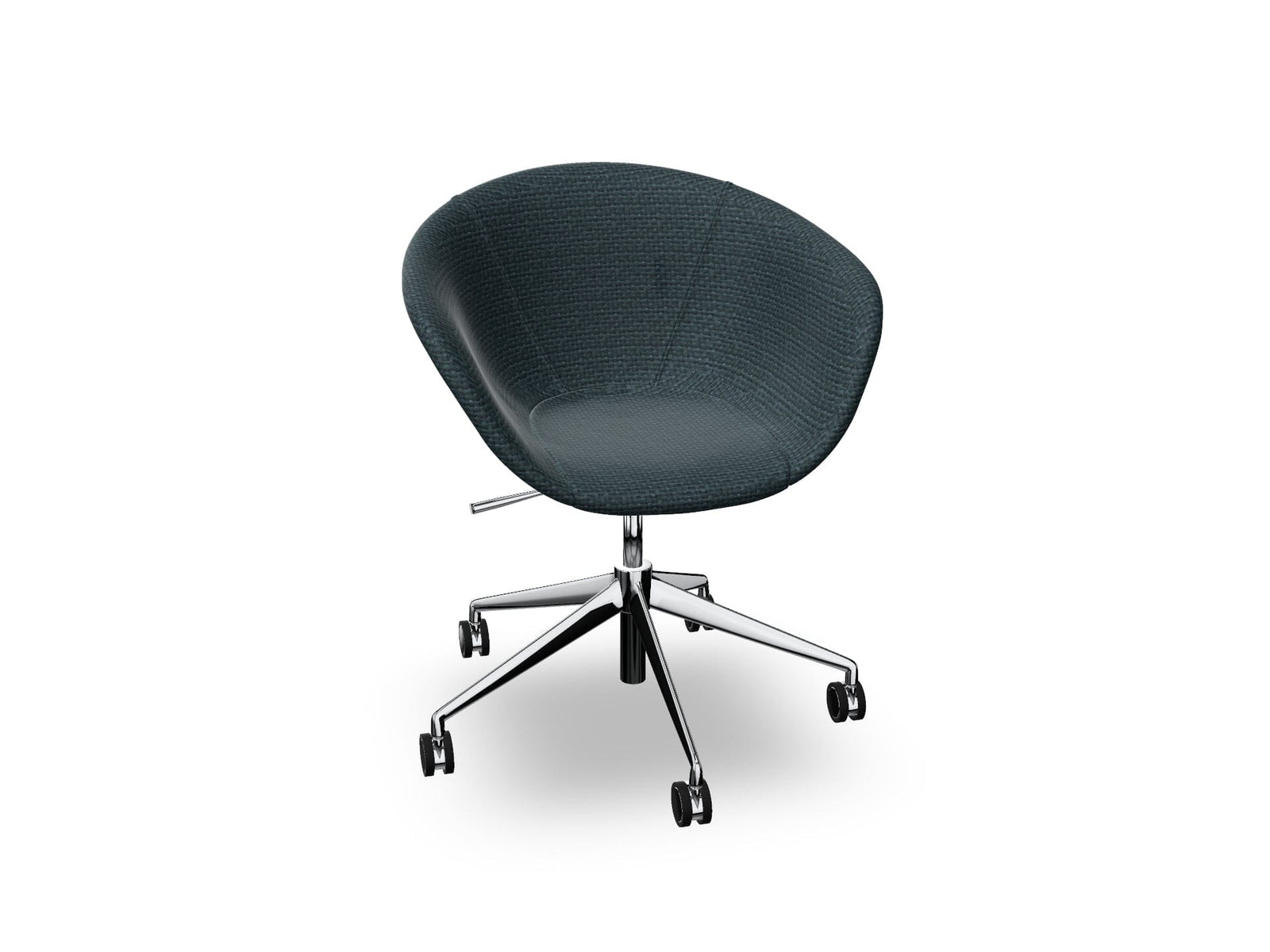 Duna 02 Five Star Base Chair With Front Upholstery Chairs Arper