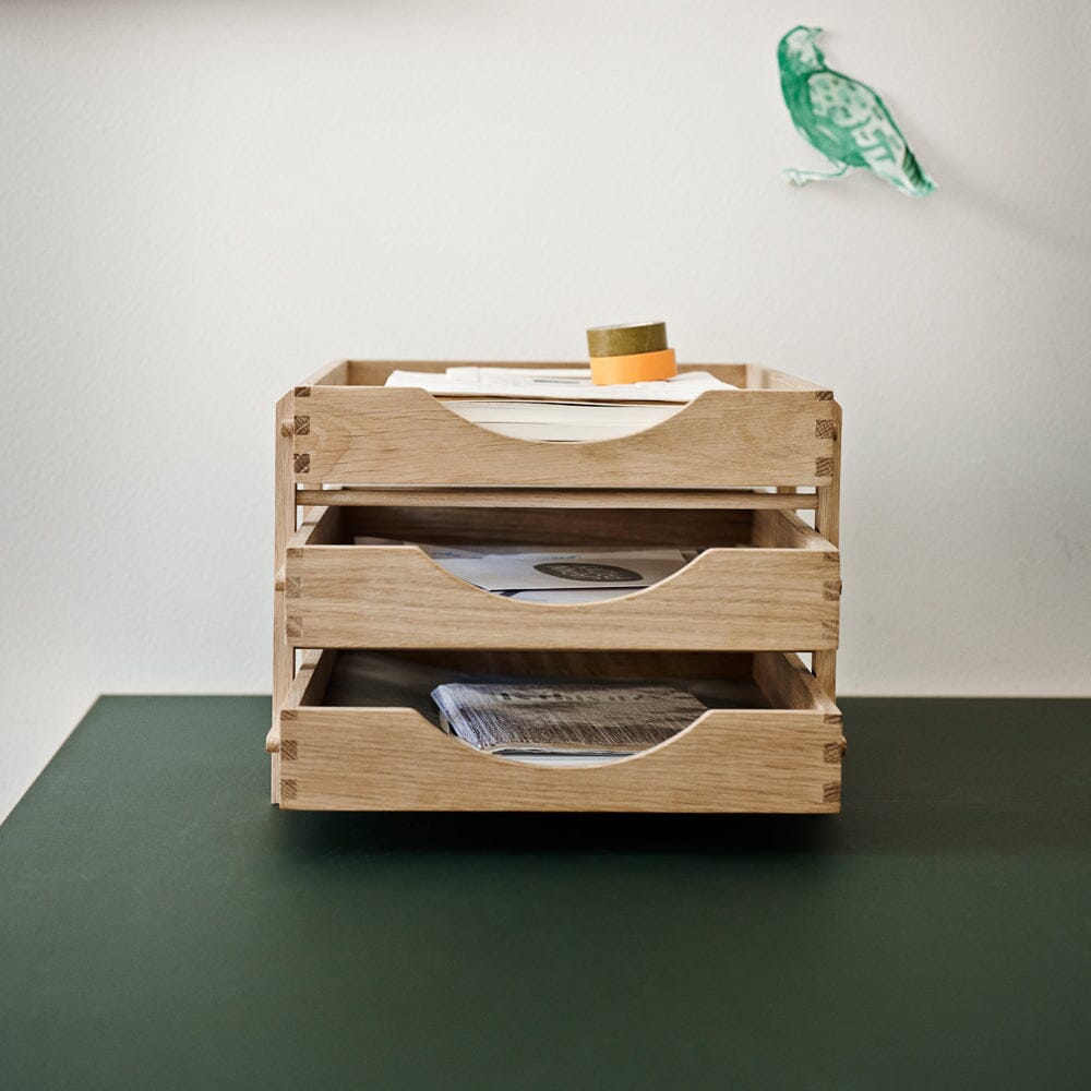 Dania Letter Tray storage Skagerak by Fritz Hansen